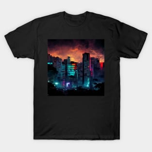 Cyberpunk Night City T-Shirt